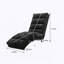 Chaise longue rembourrée avec vibration pour la détente-129859478