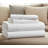 White 100% Egyptian Cotton Queen Size Four-Piece Sheet Set, Silky Satin Texture, Hotel-Grade Luxury, Breathable, Soft, And Durable, With 15-Inch Deep Pockets.-124434765-124434766