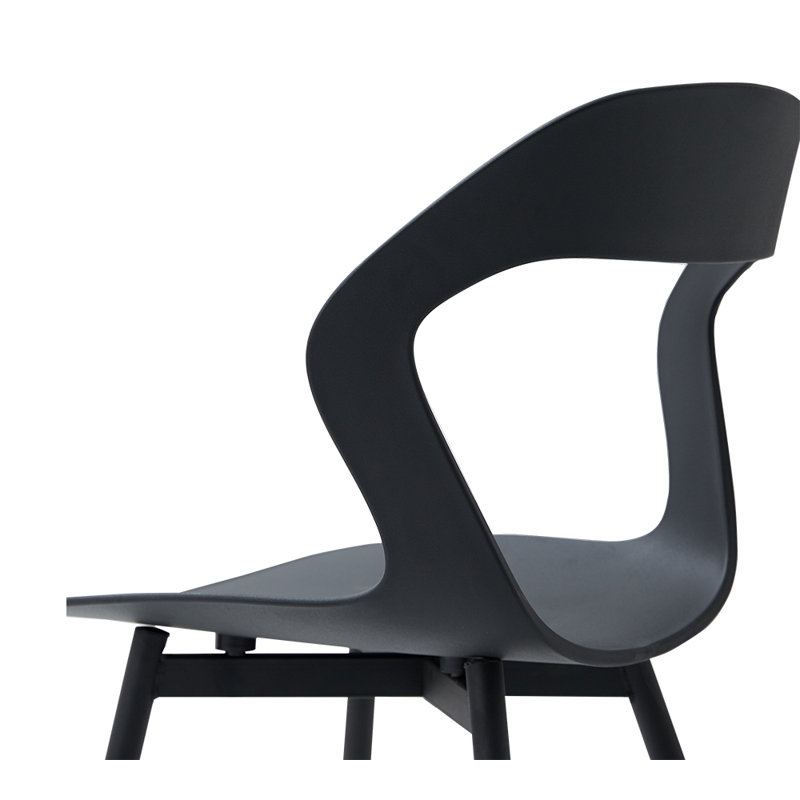 47.5cm H Side Chair, Black