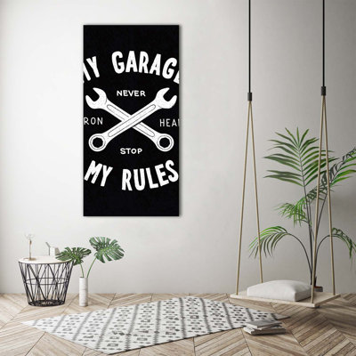 My Garage - Wrapped Canvas