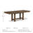 Hannalise Extendable Trestle Dining Table-780548347