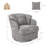 Lakitia Rowena Upholstered Swivel Barrel Chair -1944729240