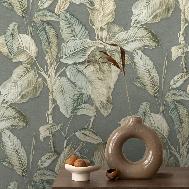 Boho 10.05m x 53cm Matte Wallpaper Roll, Blue