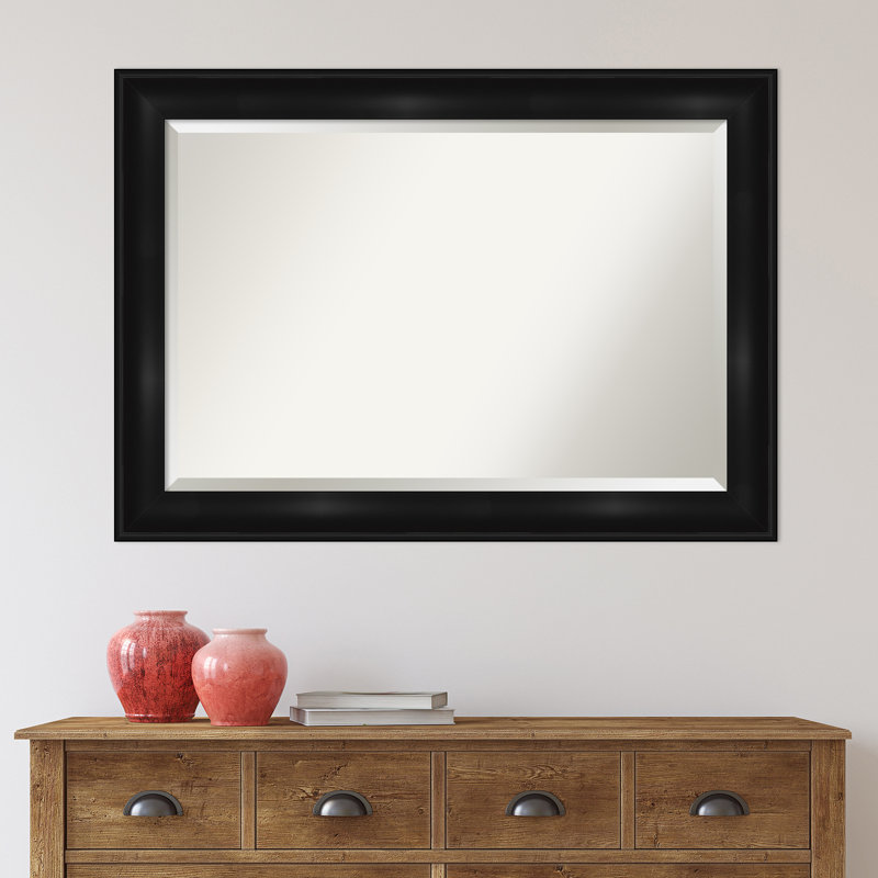 Miroir d'appoint mural au fini patiné Ellenberger, 29,75 po x 41,75 po