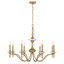  Lustre 8 lumières Champlain en laiton chaud-1835063484-1835063485