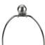 Lampe de table, H 24 po, céramique noire, abat-jour noir, conçue dans un vase