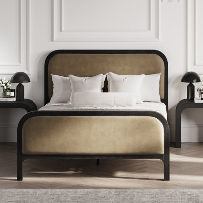 INES UPHOLSTERED BED