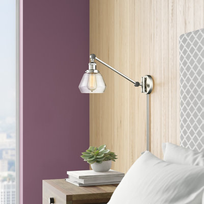Chill Plug-in Swing Arm Sconce