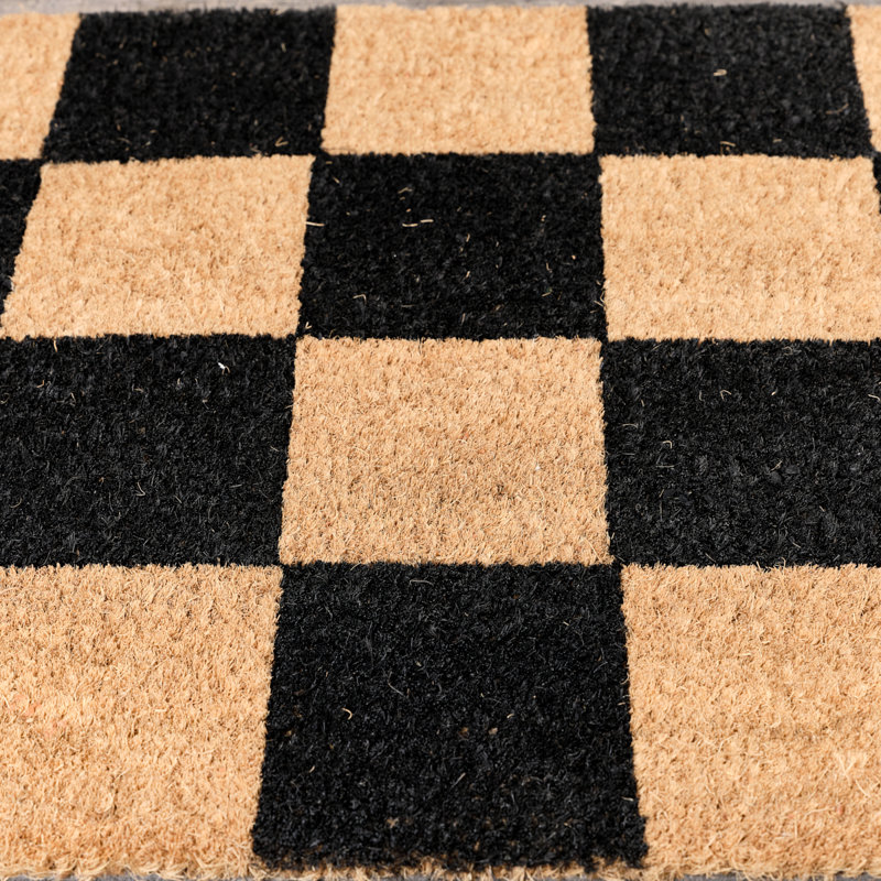 Chequered Doormat