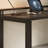 Simple Black Practical Solid Wood Writing Desk-1518115248