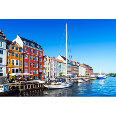 " Nyhavn Harbor In Copenhagen "