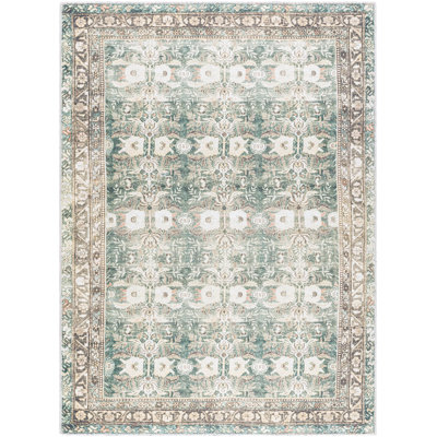 Alburgh Washable Oriental Indoor Rug