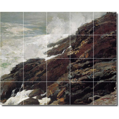 Carreau de peinture murale 40 po x 32 po 8 po x 8 po