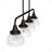 Hunter Cypress Grove Onyx Bengal 4 Light Chandelier Ceiling Light Fixture-63338214