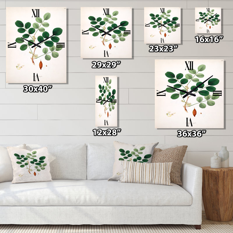 Horloge murale Plant Life, Petit