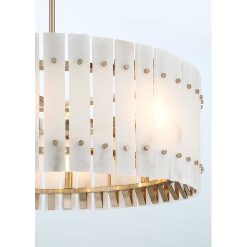 Luminaire suspendu en métal 8 lumières Metropolitan Bardon
