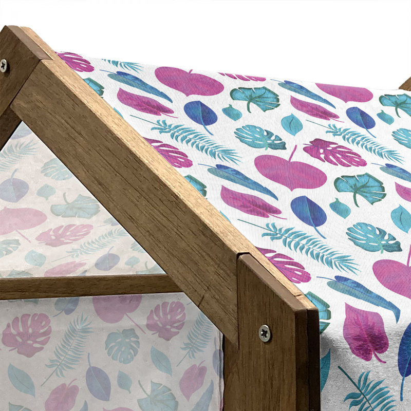 Niche pour chien en bois, H 25,59 po x l 29,53 po x P 21,65 po