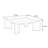 Wabi-sabi imported solid oak tea table-104071126