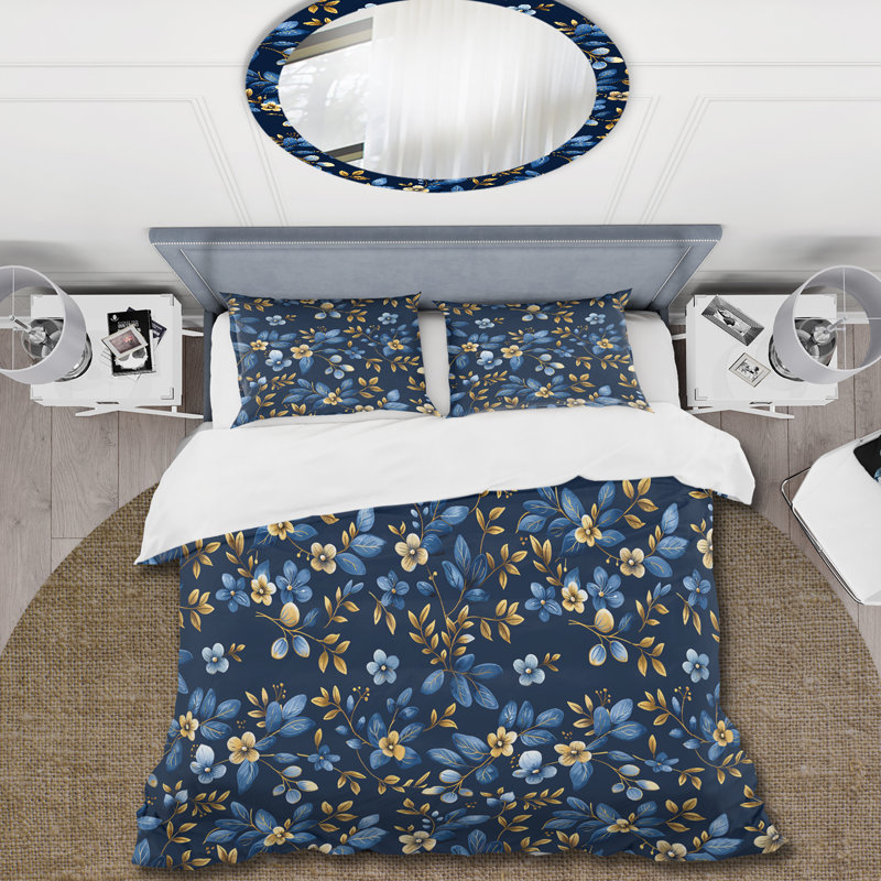 Ensemble de housse de couette Traditional, Housse de couette simple + 2 taies décoratives st