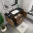 Castin 48" Wall-Mounted Single Bathroom Vanity Set-2093979586