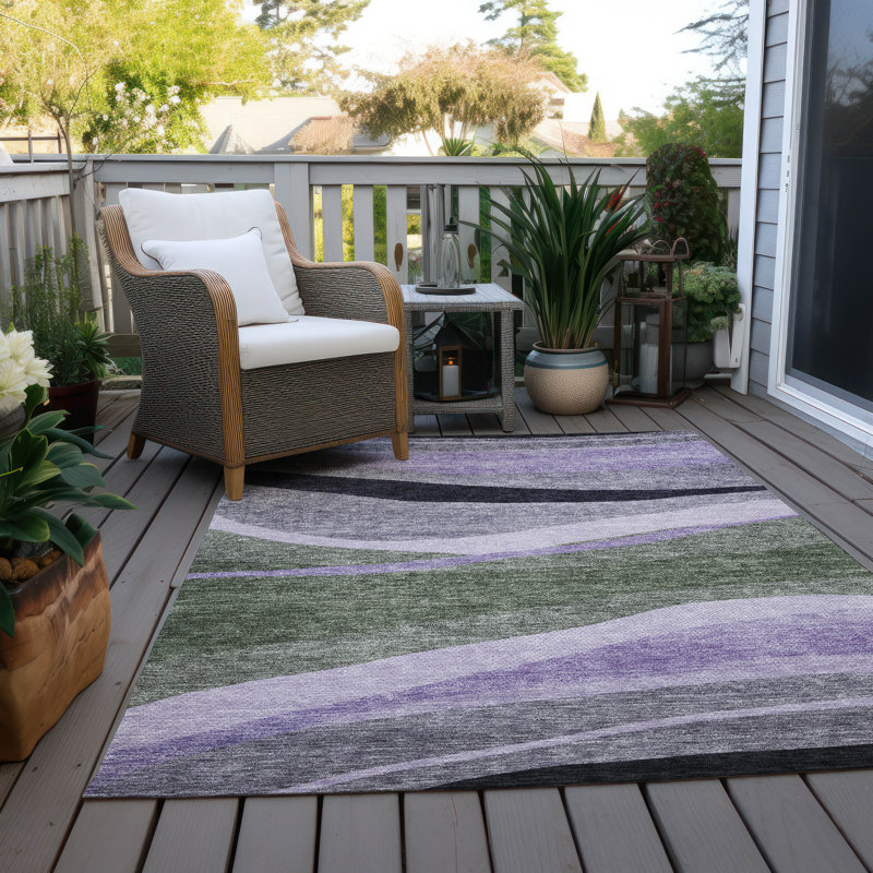 Tapis intérieur / extérieur Segin, Rectangle 9 pi x 12 pi