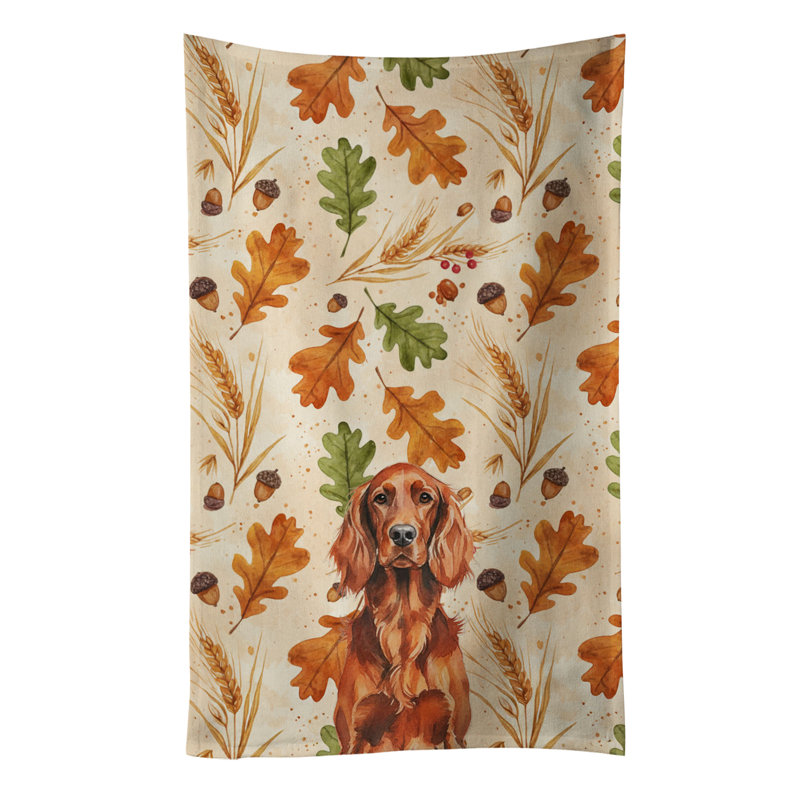 Serviette de cuisine Irish Setter Heirloom, Setter irlandais