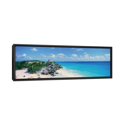 Templo Dios del Viento (Temple du dieu des vents), Tulum, Quintana Roo, péninsule du Yucatan, Mexique par Panoramic Images - reproduction d'art sur toile tendue