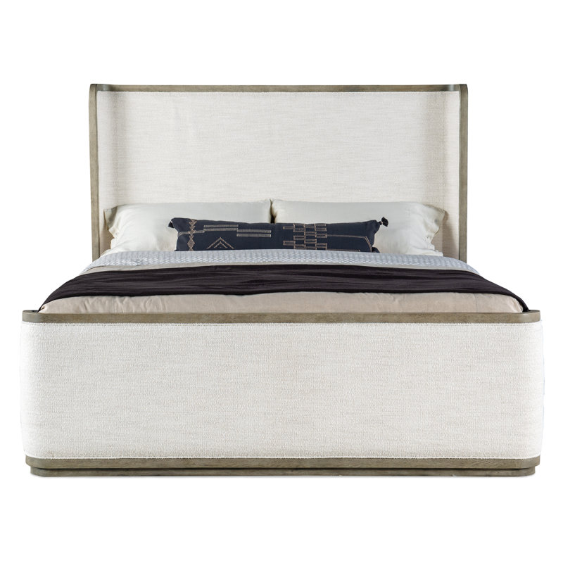 Linville Falls Upholstered Wingback Bed, California King