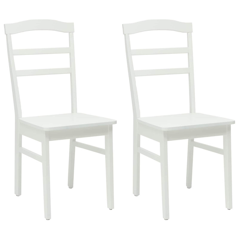 Tamotsu Solid Wood Accent, White