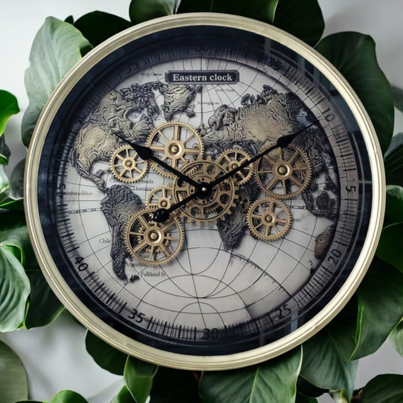 Metal Wall Clock