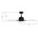 Sreeja Smart 5 - Blade LED Ceiling Fan with Remote Control Light Kit, Downrod