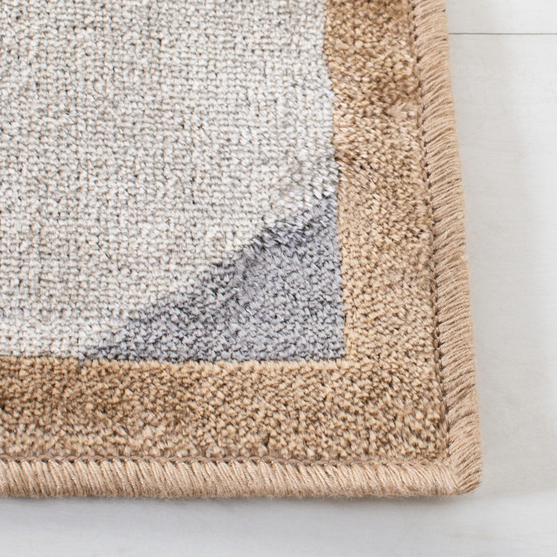 Tapis à motif géométrique Abida, Rectangle 3 pi 3 po x 5 pi 3 po
