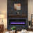 60" Recessed And Wall Mounted Fireplace