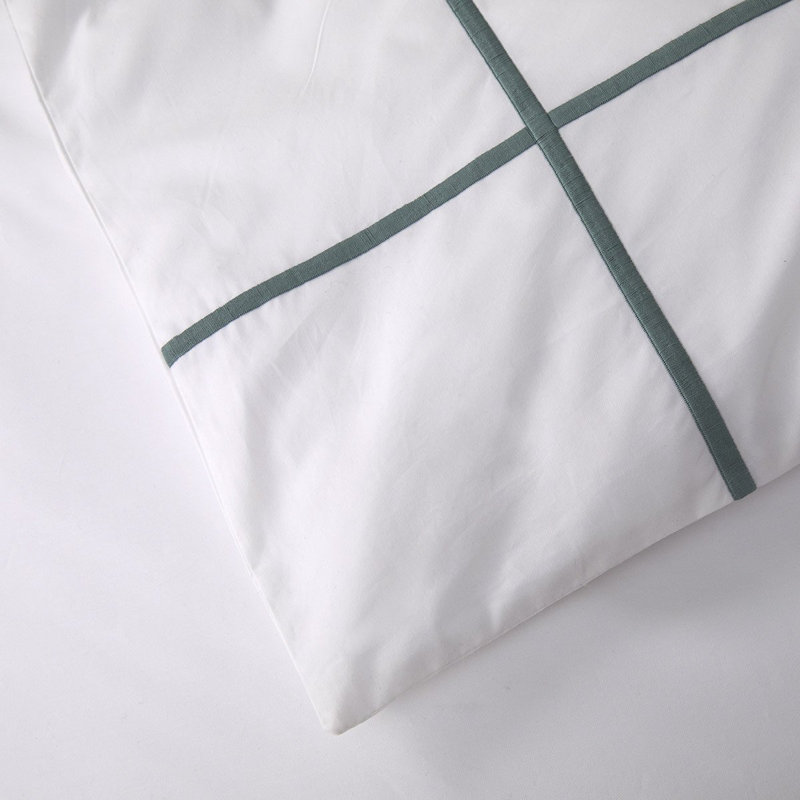 Athena Bedding, Twin Duvet Cover, Fjord