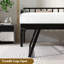 Lit de jour simple avec couchette escamotable