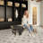 48.43''W Leather Upholstered Bench With Metal Legs-1193262362