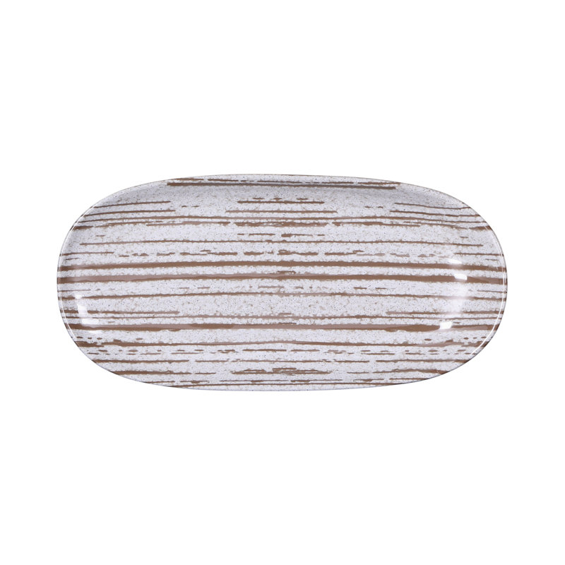 Assiette plate Stardust, Blanc