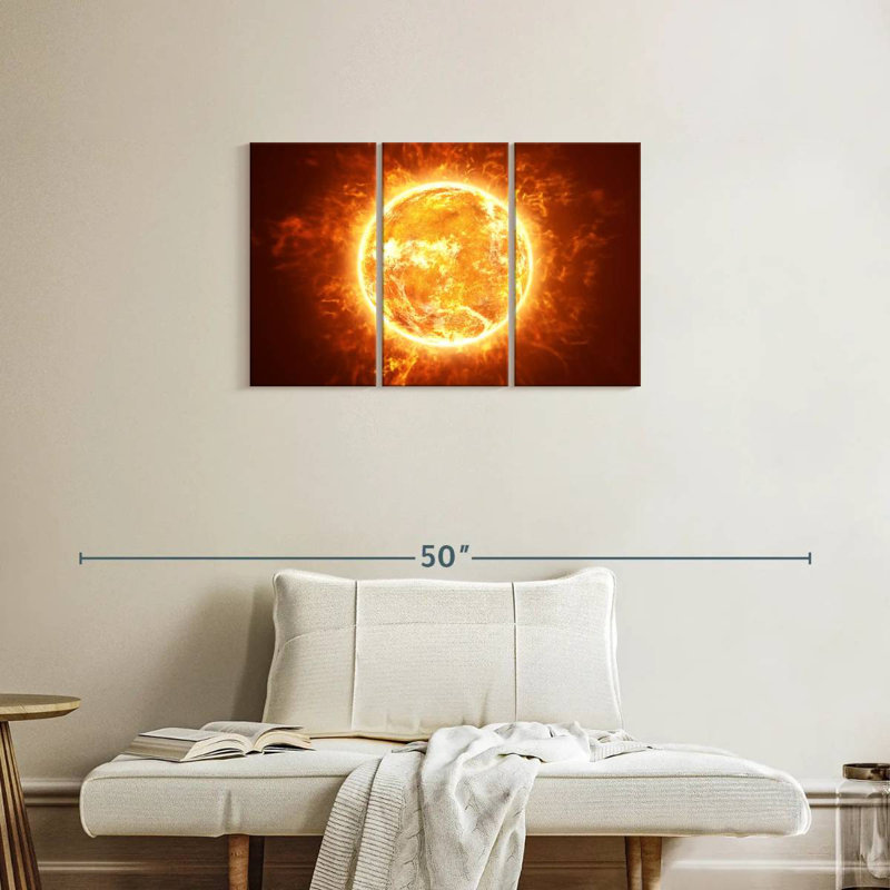 Oberle Scorching Sun, 20" H x 33" W