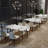 Annagh Stone Top Metal Base Dining Table-492560532-492564330