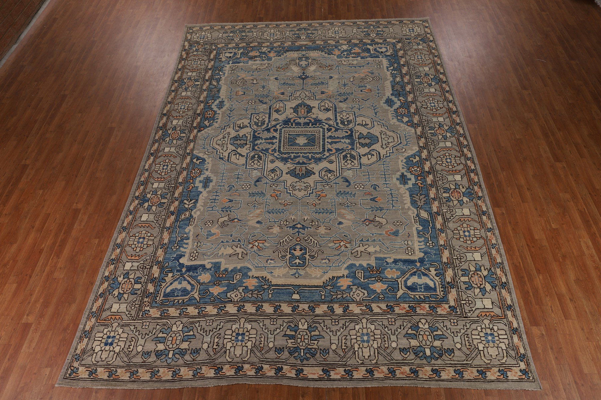 Rugsource Vegetable Dye Oushak Turkish Large Rug 10x14 | Wayfair