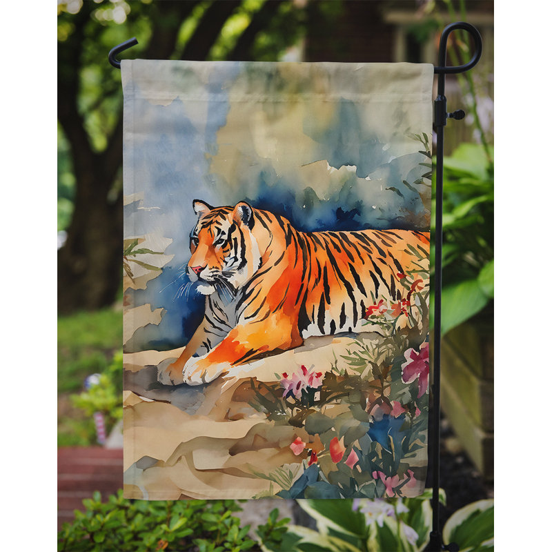 Drapeau du jardin du tigre