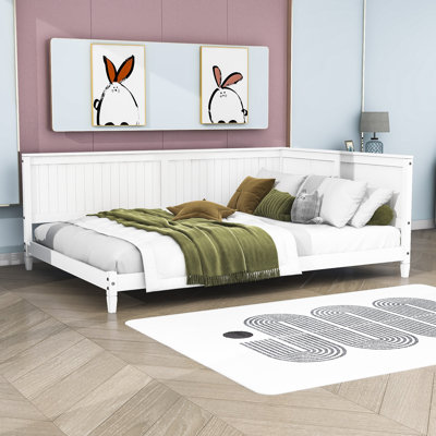 Heidy Wood Daybed with Slats