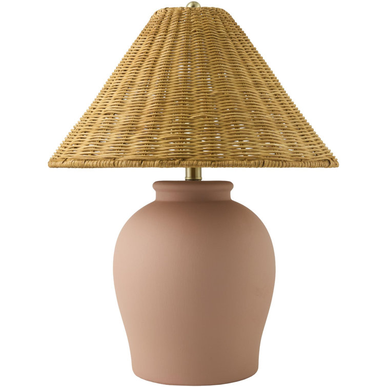 Chemise 22" Ceramic Table Lamp