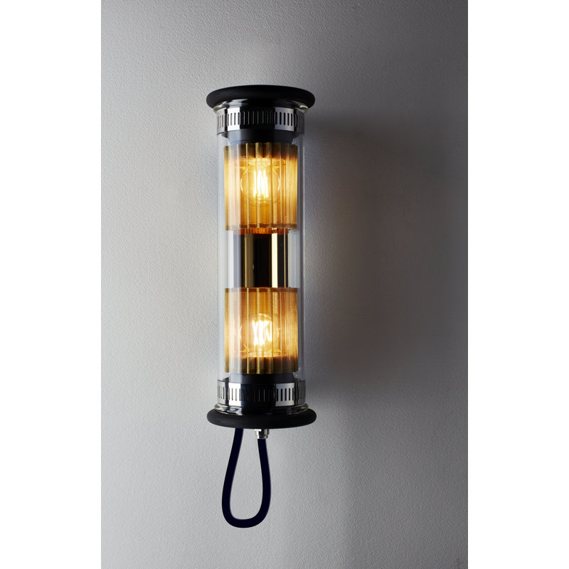 Lampe suspendue In The Tube, Doré, H 4,9213 po x l 14,5669 po x P 4,9213 po