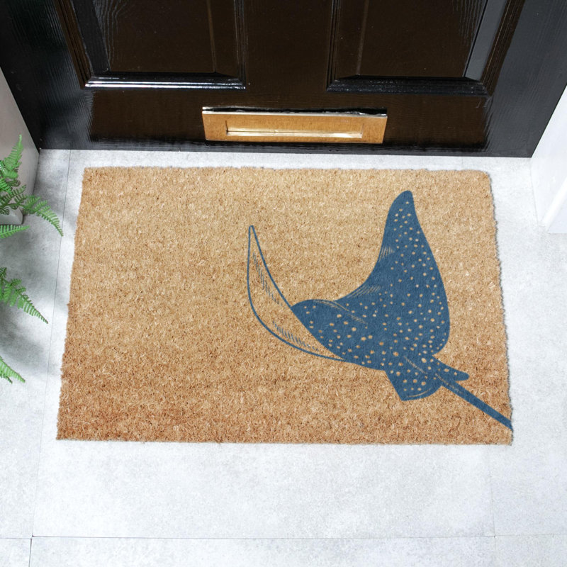 Amiya Non-Slip Outdoor Doormat, Rectangle 40 x 60 cm