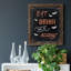 «Be Scary», art textuel sur toile-61335665-61335660