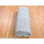 11'10"x14'10" Green Erased Design Wool Silk Hand Knotted Oversized Rug AFAEC75243ED4DEBAFB1FE7540114C73