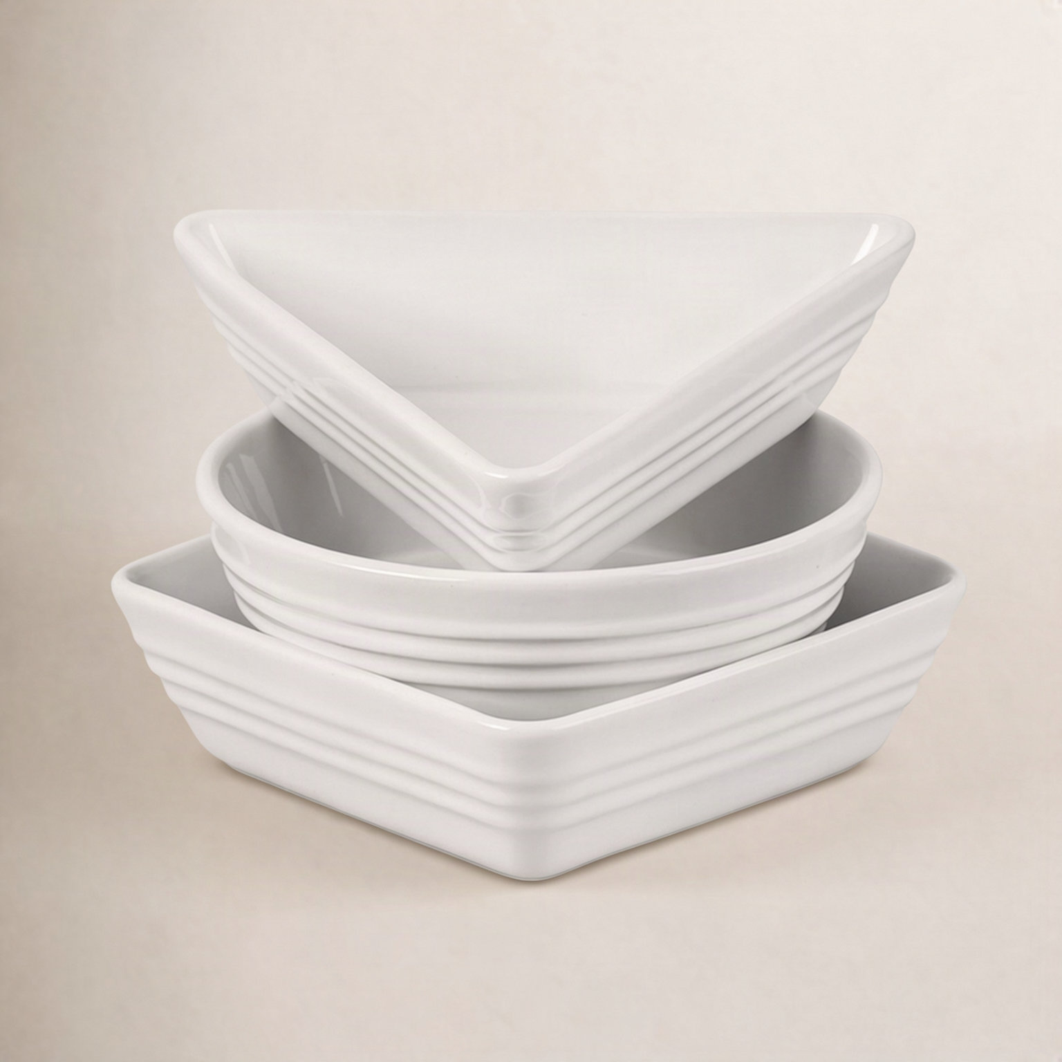 Le Creuset 6" Appetizer Plate, White