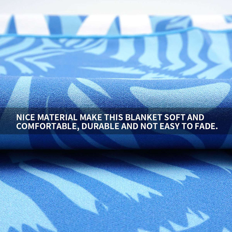 Serviette de plage en microfibre Miesha