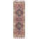 Tapis rose crocheté à la main Leyna